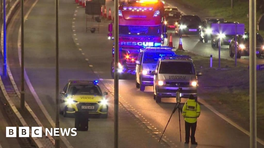Man Arrested After Fatal A55 Crash Claims Woman's Life