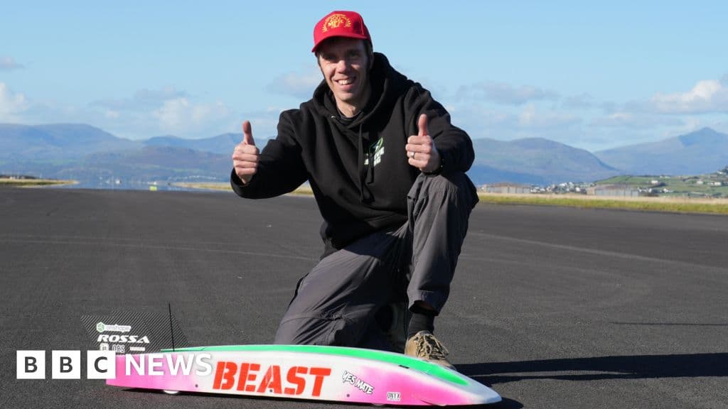 Engineer Breaks World Speed Record with Remote Control Car