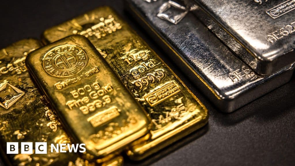 Gold and Silver Prices Drop Sharply Following Friday's Decline