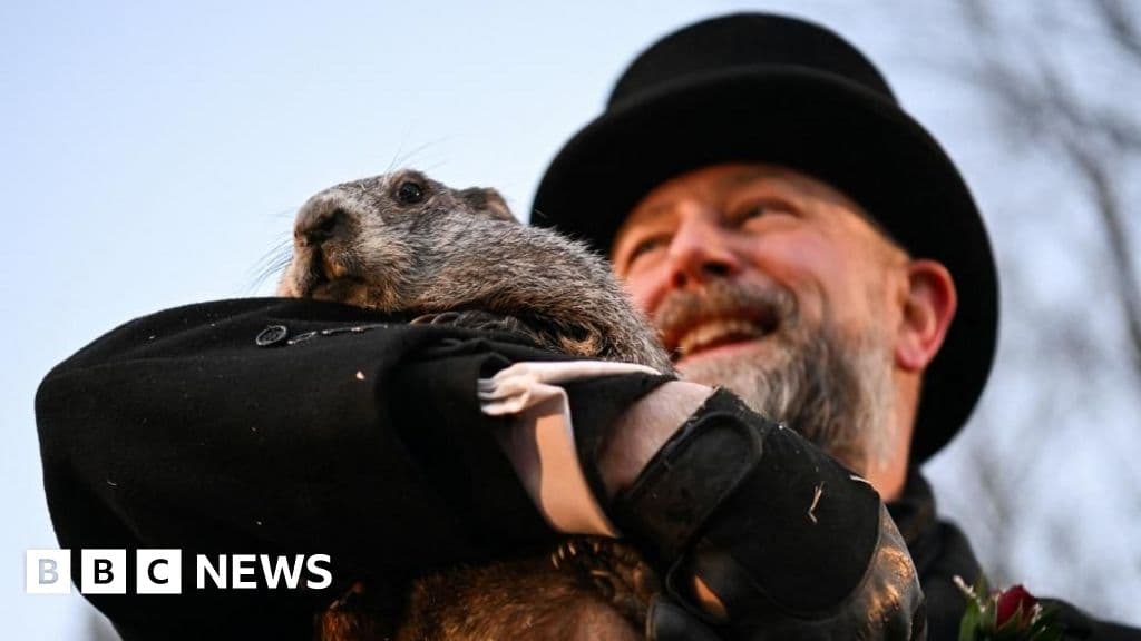 Punxsutawney Phil Predicts Weather on Groundhog Day Tradition