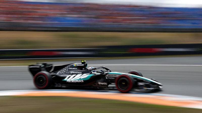 Kimi Antonelli on track at Zandvoort