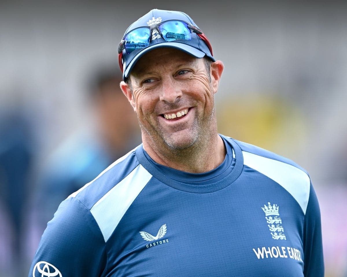 Marcus Trescothick before play at Headingley