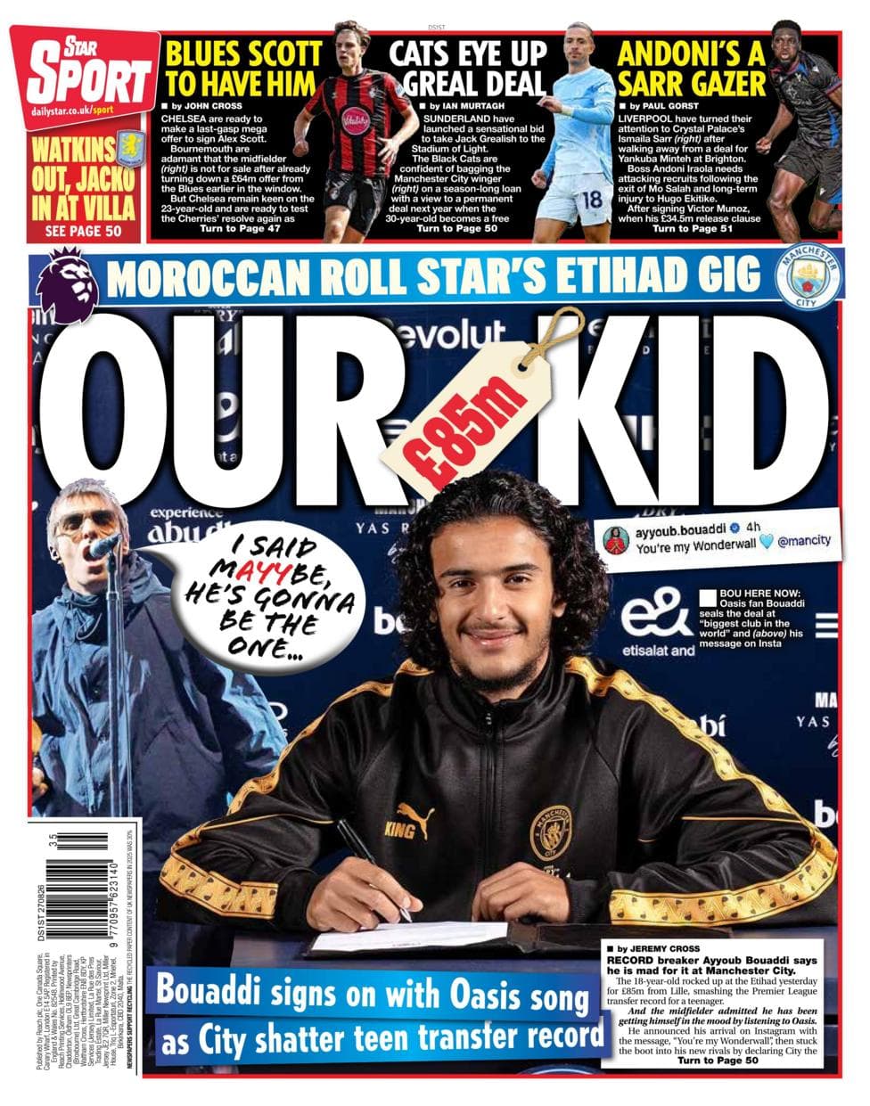 Star back page