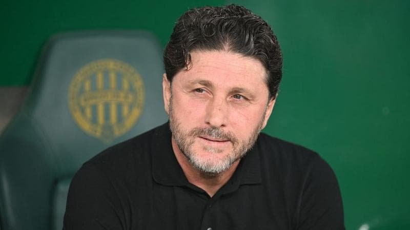Trabzonspor head coach Fatih Tekke
