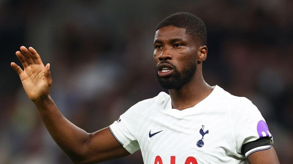 Kevin Danso of Tottenham Hotspur