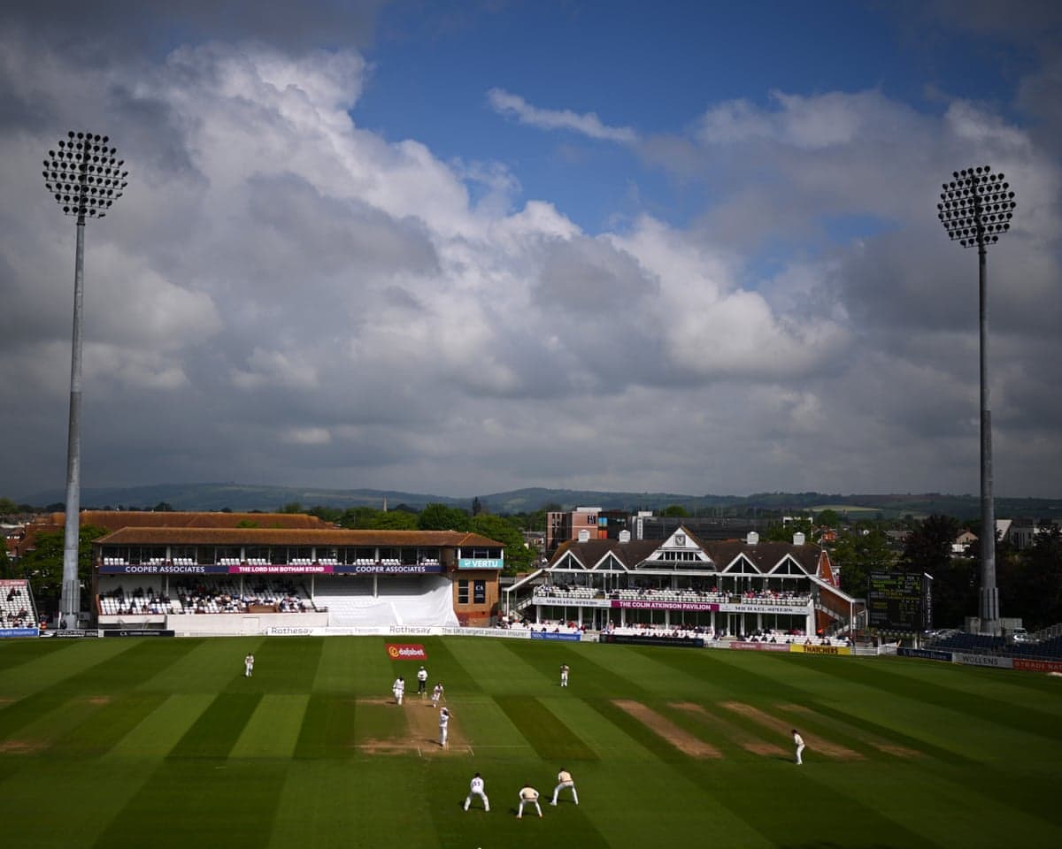A general view of Somerset's county ground in Taunton