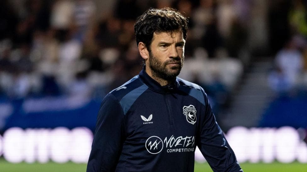 Brian Barry-Murphy during Cardiff's game at QPR