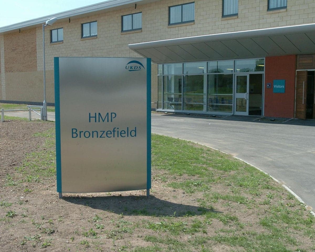 HMP Bronzefield in Ashford, Middlesex