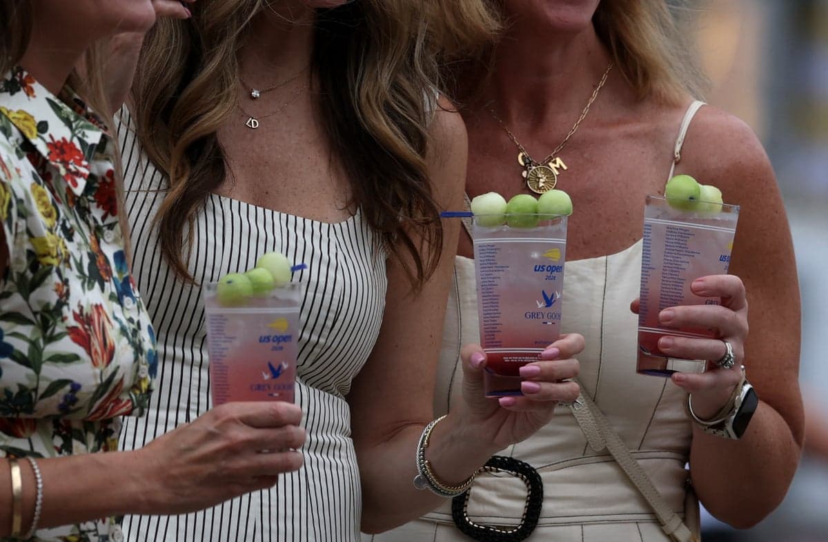 The price of cocktails and food have become an annual talking point at the US Open