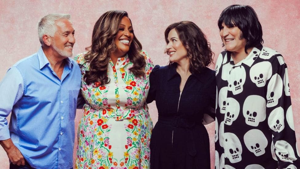 Paul Hollywood, Alison Hammond, Nigella Lawson and Noel Fielding