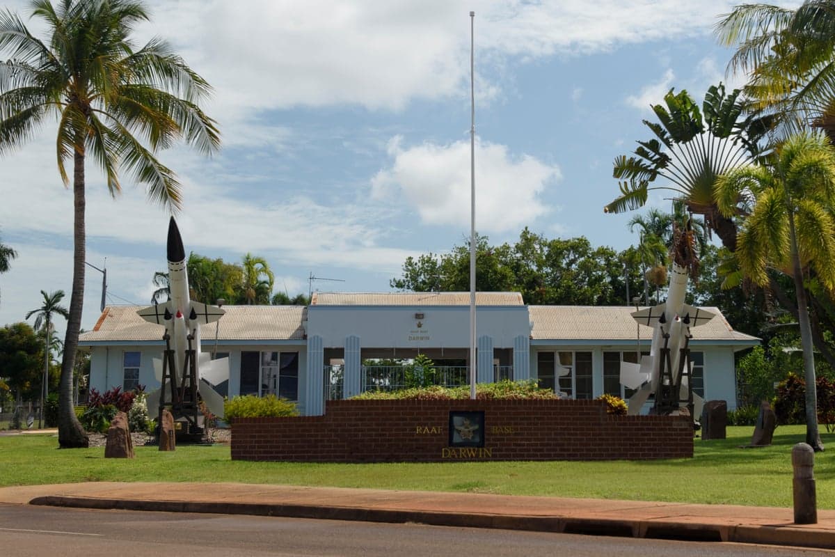 A view of RAAF Base Darwin , Australia. (Photo by Lisa McTiernan/Getty Images)