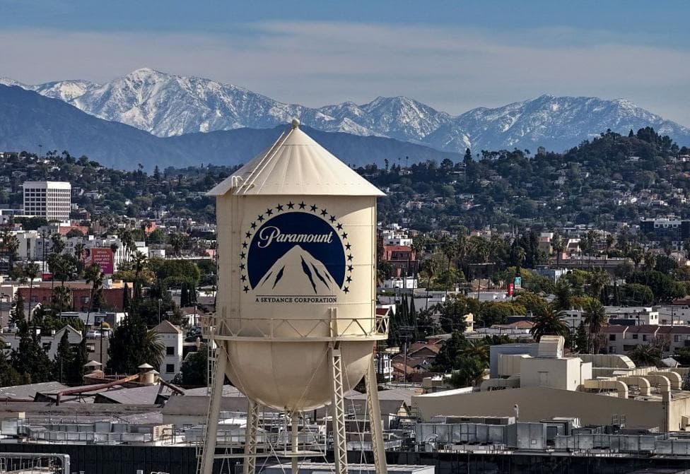 Paramount Studios in Los Angeles, California.