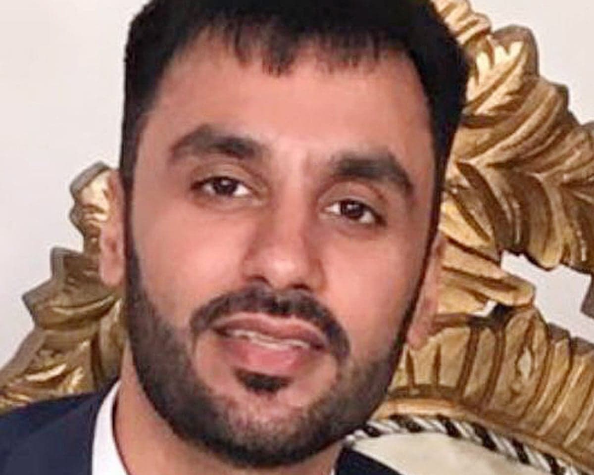 Jagtar Singh Johal in a close-up photo