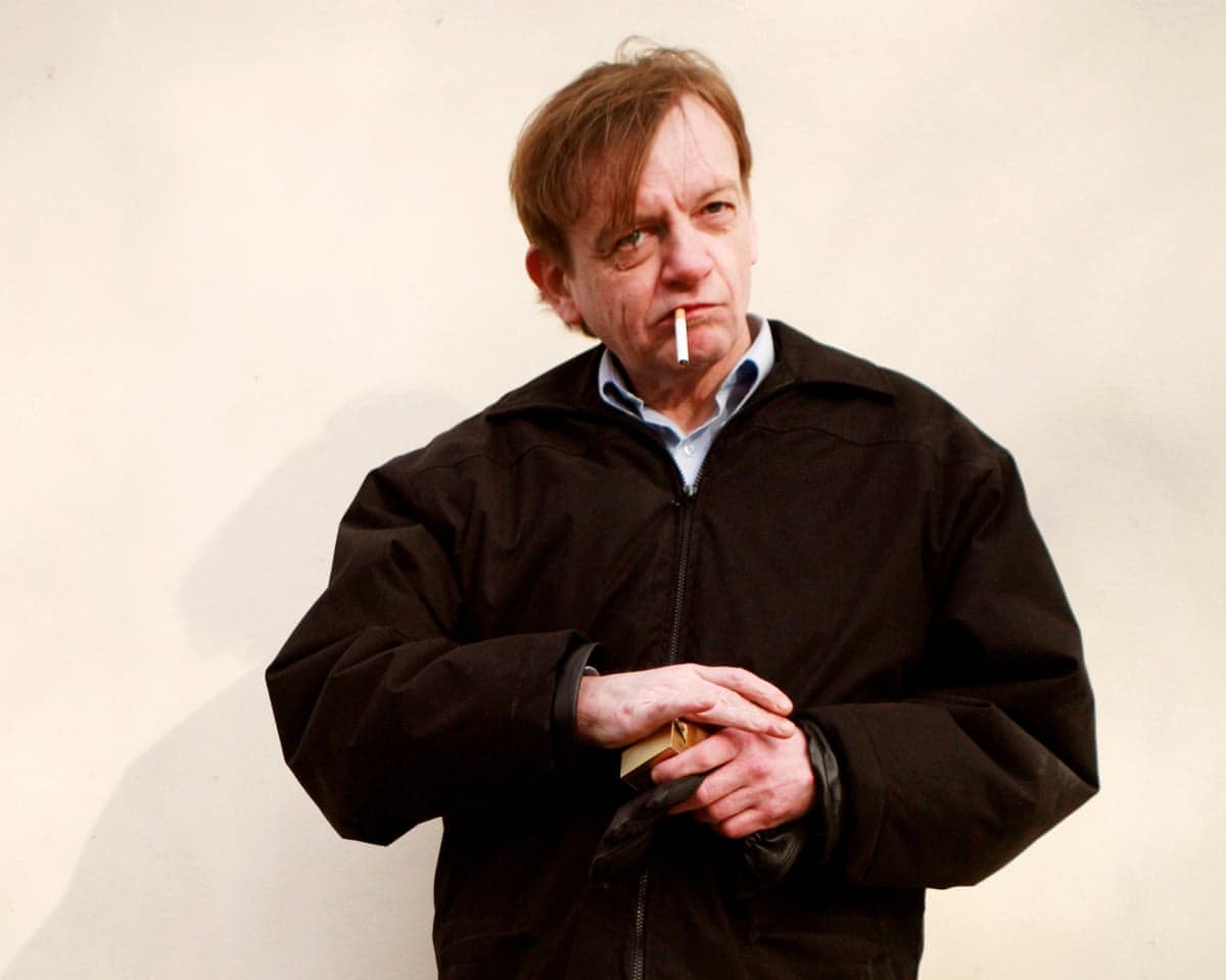 Mark E Smith of The Fall pictured in 2007.
