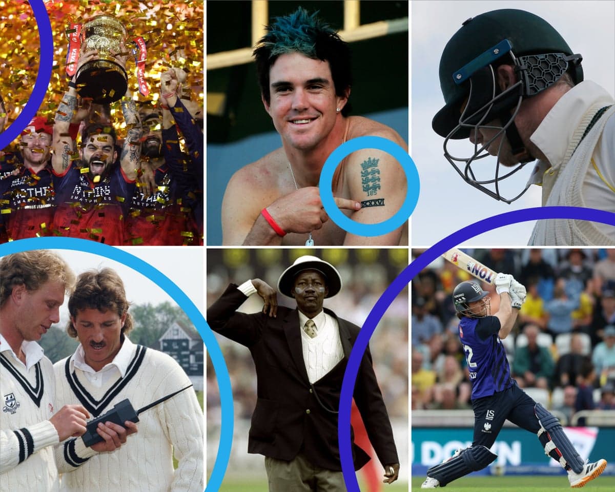 The IPL; Kevin Pietersen’s tattoo; neck guards; brick phones; Steve Bucknor; Dewald Brevis.