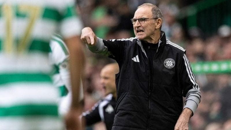 Celtic manager Martin O'Neill