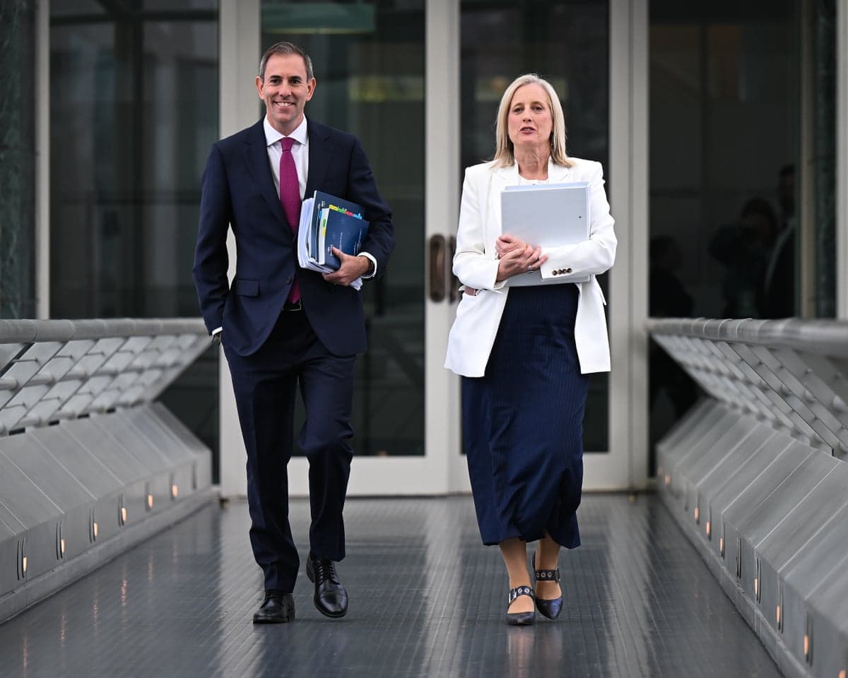 The treasurer, Jim Chalmers, and the finance minister, Katy Gallagher, will present the final budget outcome on Monday