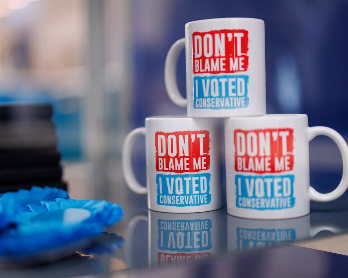 Merchandise at the Tory party conference