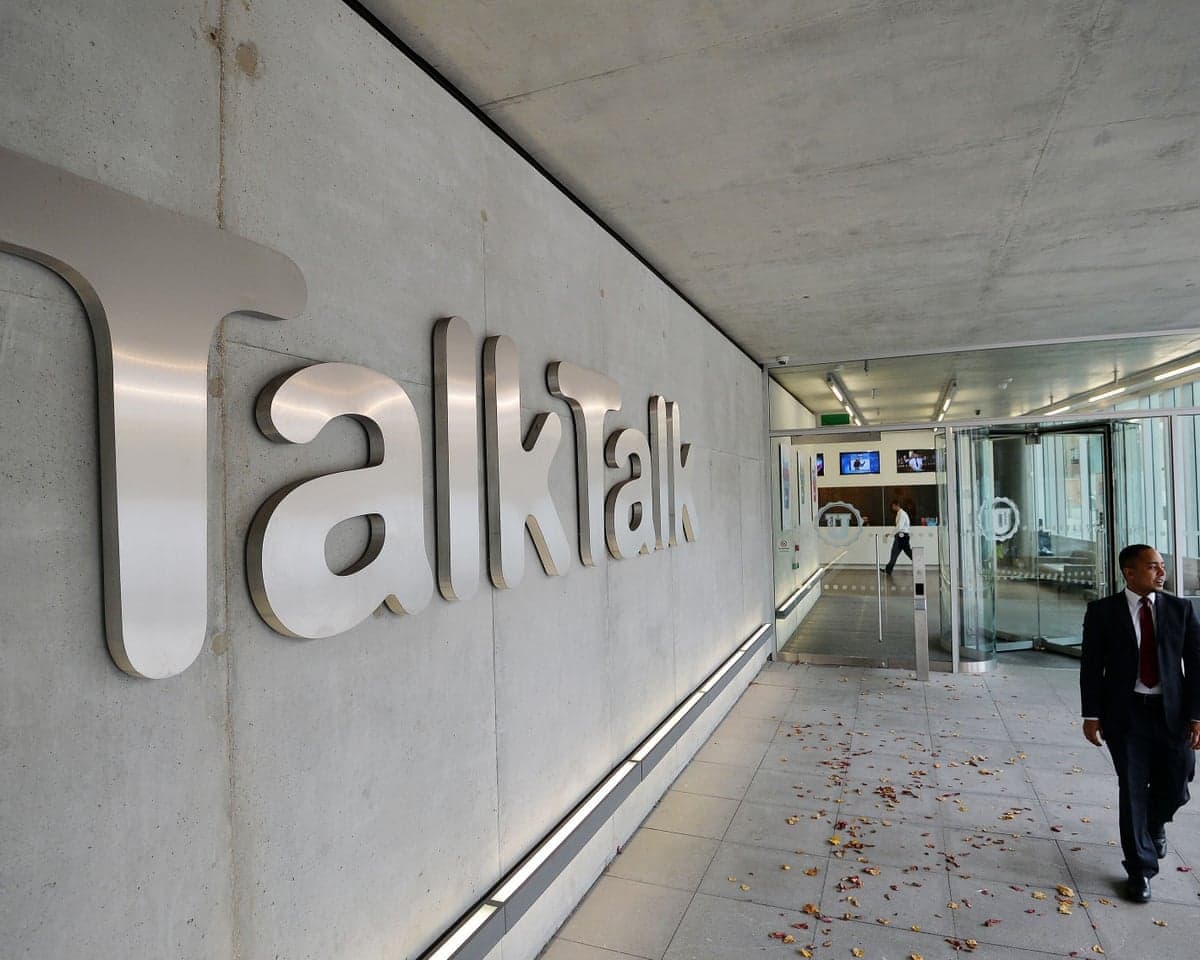 TalkTalk offices in west London.
