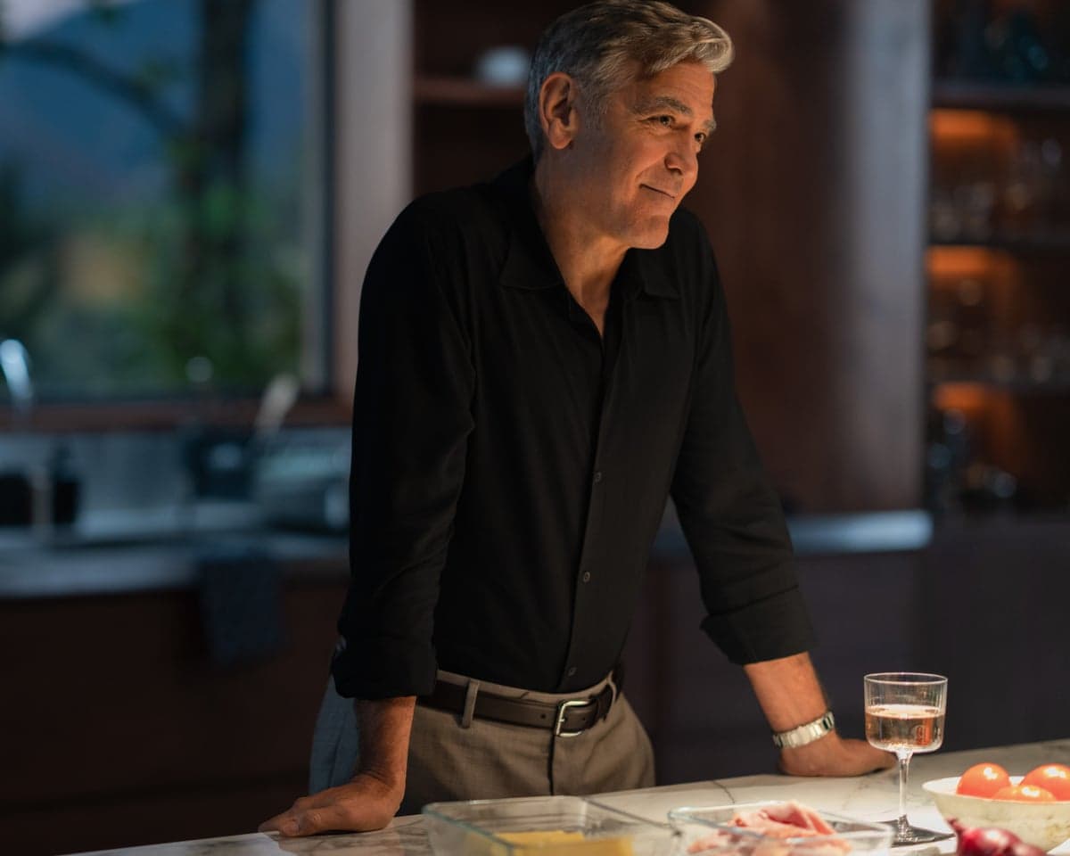 Ham … George Clooney in Jay Kelly.