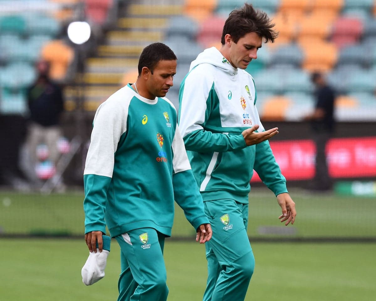 Pat Cummins and Usman Khawaja