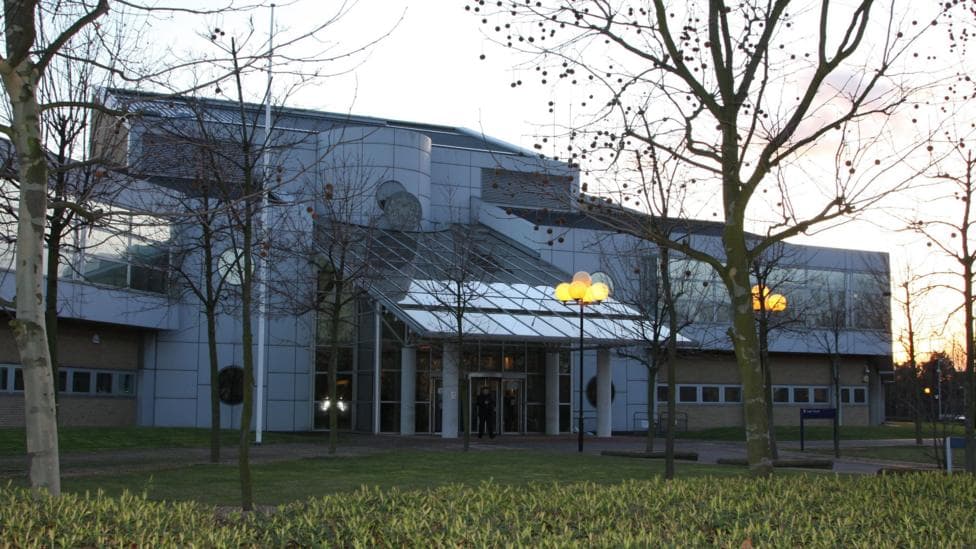 An exterior view of Woolwich Crown Court.
