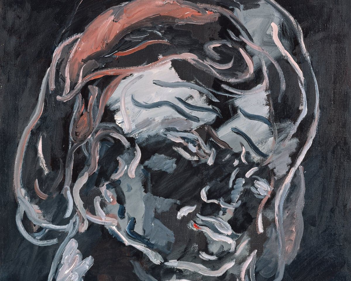 Georg Baselitz, 1. Kopf (1. Head), 1966.