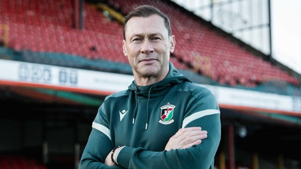 Duncan Ferguson at the Oval on Monday