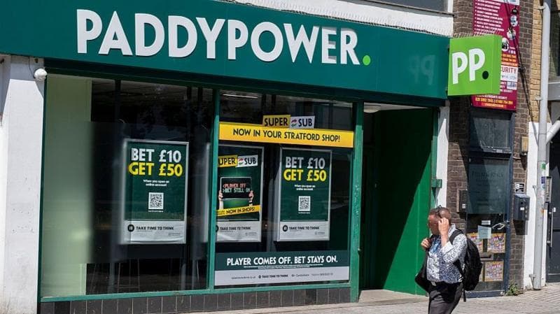 Paddy Power betting shopfront