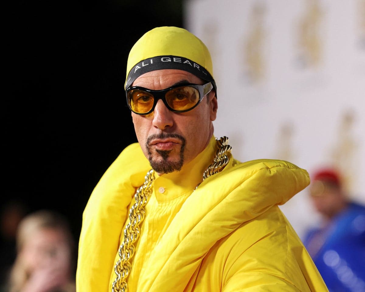 ‘He taught me soooo much’ … Sacha Baron Cohen at the world premiere of Ali G: Who Iz I?, 14 October.
