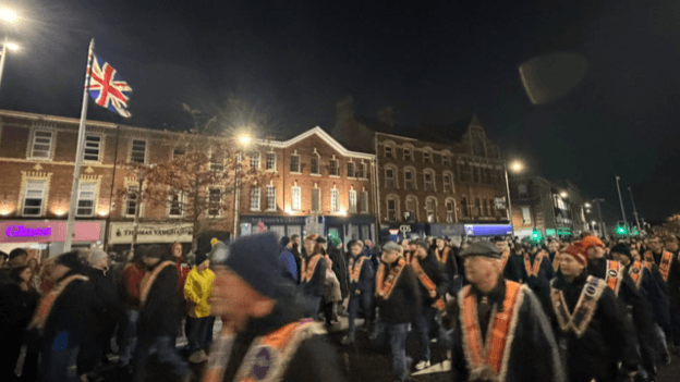 Orangemen in Portadown