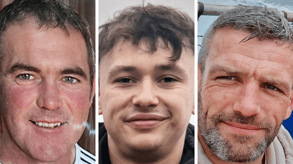 The men are pictured in a composite image.
