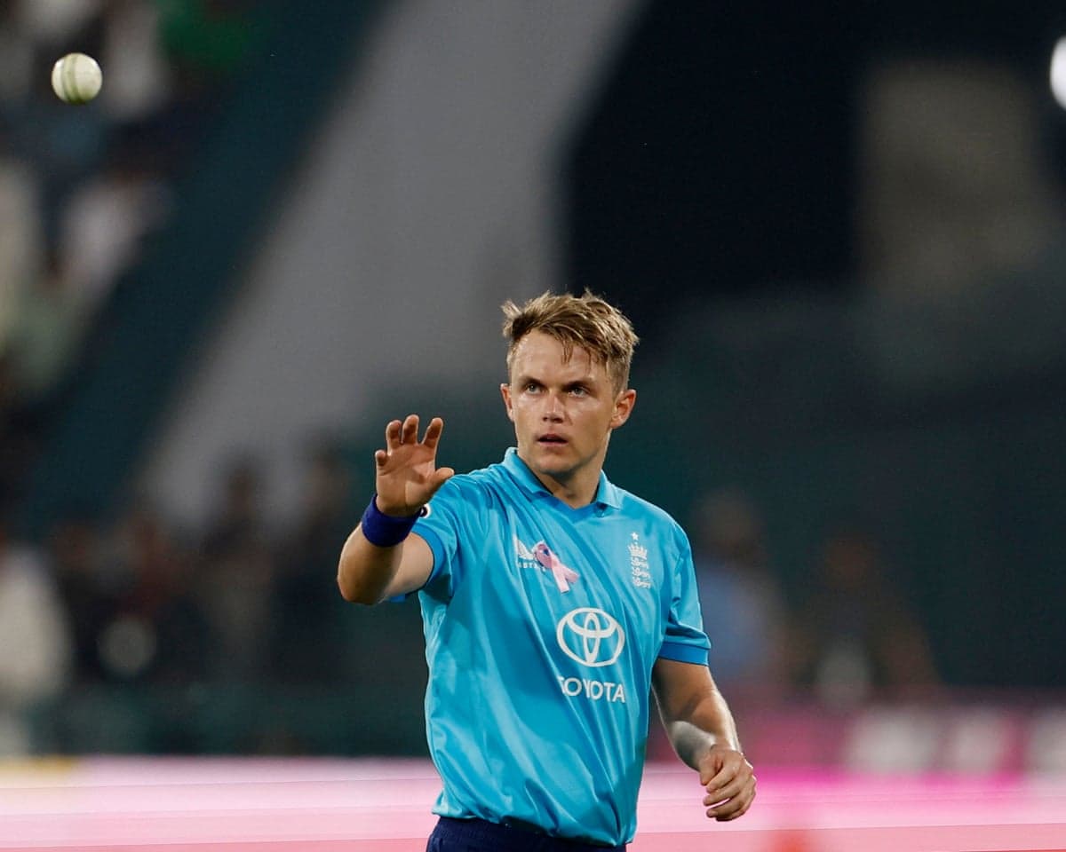 England's Sam Curran